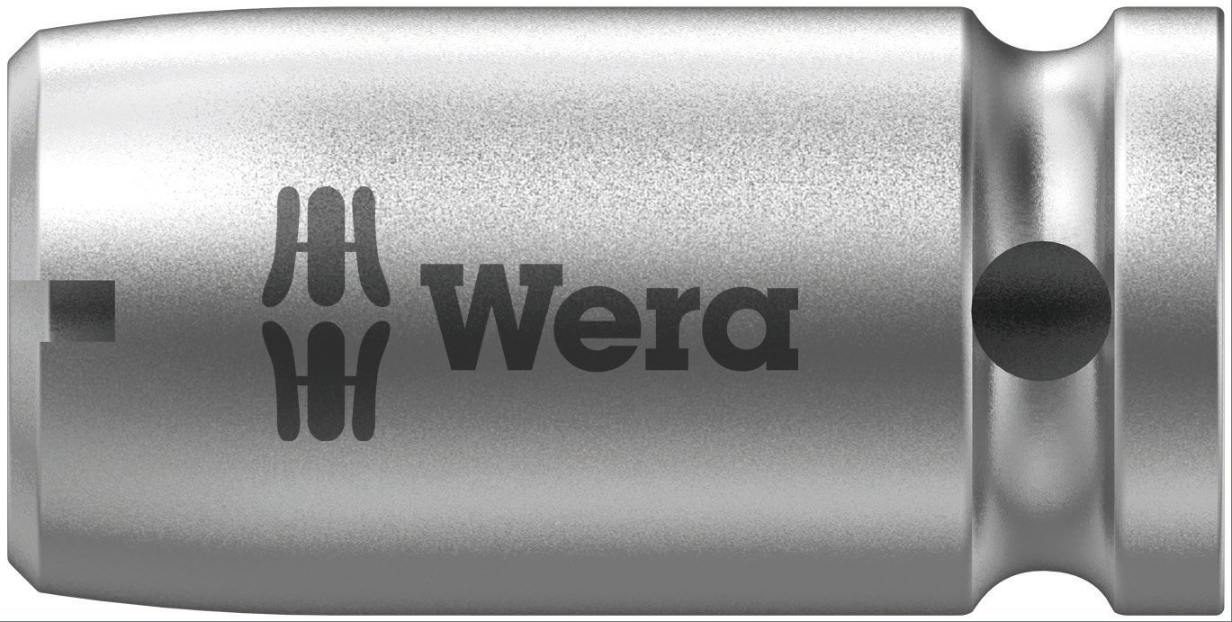 Wera 05042605001 780 A 1/4-Inch - 1/4-Inch x 25 mm Adaptor - Silver