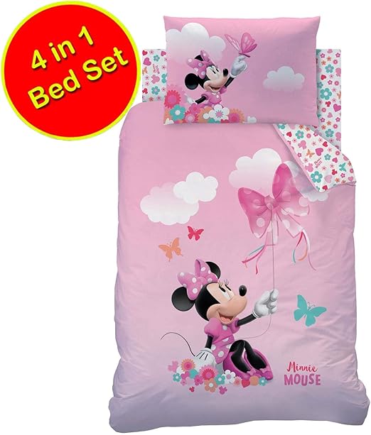 minnie mouse cot set