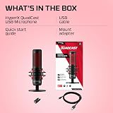 HyperX QuadCast USB Condenser Microphone for PC PS4 Mac Streaming view 8
