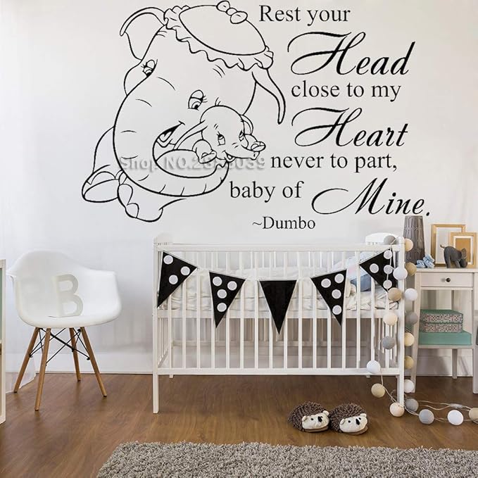 dumbo baby room decor