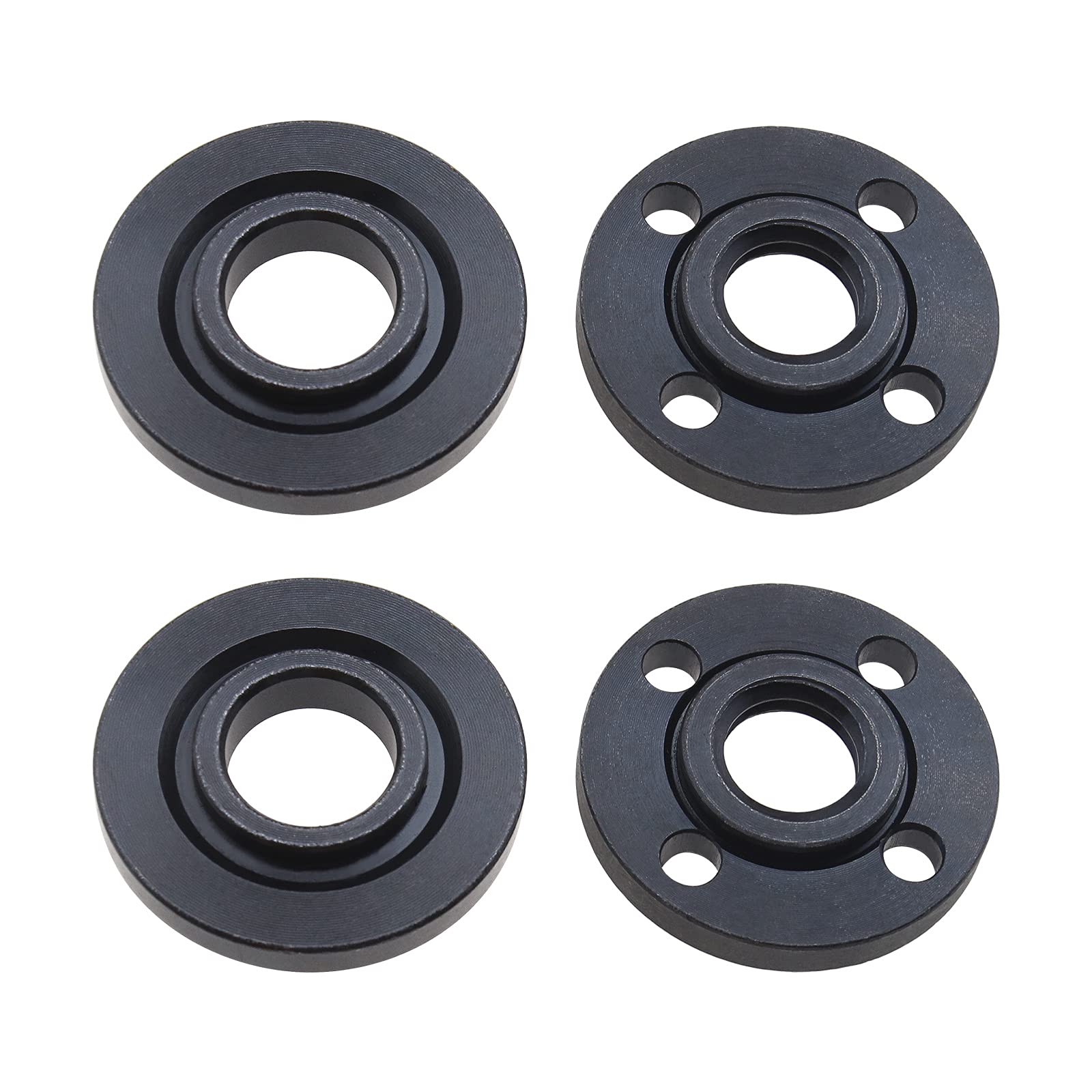 eMagTech 2 Set of M14 Inner Outer Flange Nut Set Tools Spare Parts Compatible with Makita 9029 9069 9016DB 9047L 9558NB 9557PB GA5020 10.5A 5" SJS 9565PC 5" SJS Angle Grinder