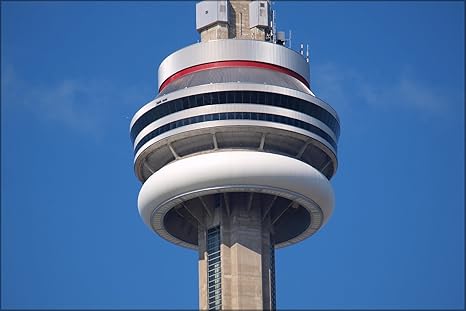 Amazon Com 16x24 Poster Glass Floor Level Of Cn Tower