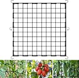 OFFCUP Elastic Trellis Net 120x120cm Garden Netting with 6 Hooks view 1