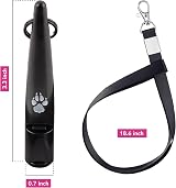 TDL The Dog Lady Gun Dog Training Whistle with Lanyard Black 8 cm view 4
