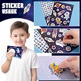 WERRNSAI Space Stationery Set 68 Pcs for Kids Writing Papers Envelopes Gift view 7