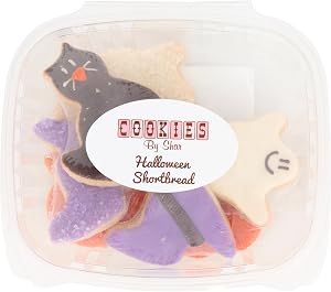 Cookies by Shar Halloween Shortbread Cookies, 7 CT