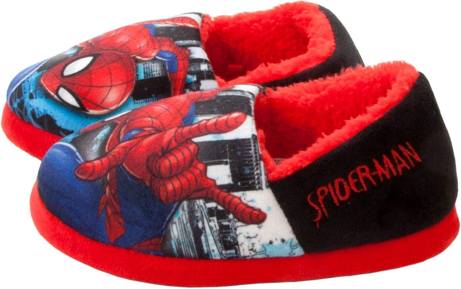 spiderman light up slippers