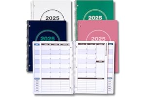 Order Out Of Chaos 2025-2026 Academic Planner, Daily, Weekly & Monthly Calendar, School Agenda Book, July 2025-June 2026 planner 8.5 x 11 Homework Organizer (Coconut)