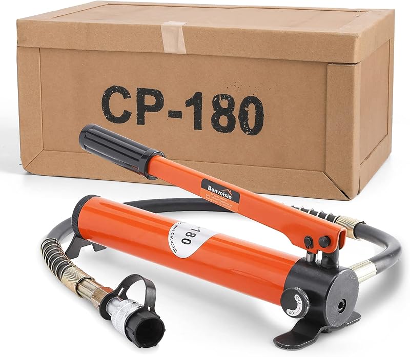 Bonvoisin Manual Hydraulic Pump CP-180 Hand Pump for Multiple Hydraulic Tools