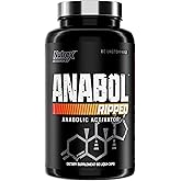 Nutrex Research Anabol Ripped Anabolic Muscle Builder for Men, 2-in-1 Muscle Builder and Shredding Supplement, (60 Count)
