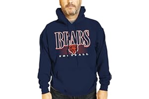 Team Fan Apparel NFL Adult Unisex Overtime Blueprint Soft Fleece Hooded Sweatshirt, Officially Licensed Football Hoodie!