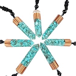 Nupuyai Orgone Healing Crystal Point Pendant