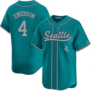 NZUONODAI Mens/Women/Youth/Kid Seattle Baseball Stitched T-Shirt