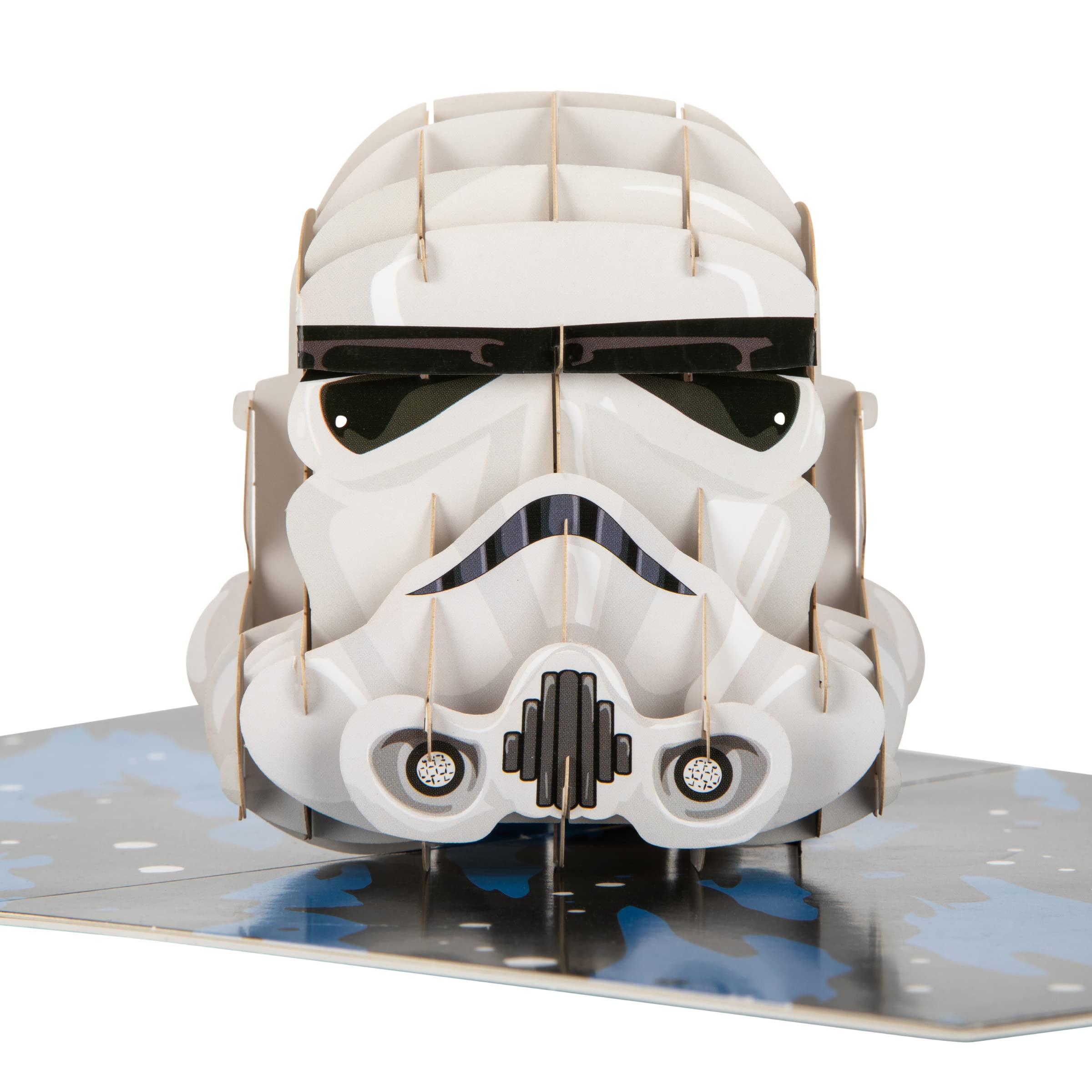 Cardology - Original Stormtrooper Helmet Pop-Up Card | 3D Birthday Greeting for Him or Fathers Day