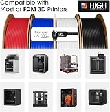 eSUN PLA Filament 1.75mm 1kg Black 4 Spools Dimensional Tolerance 0.03mm view 5