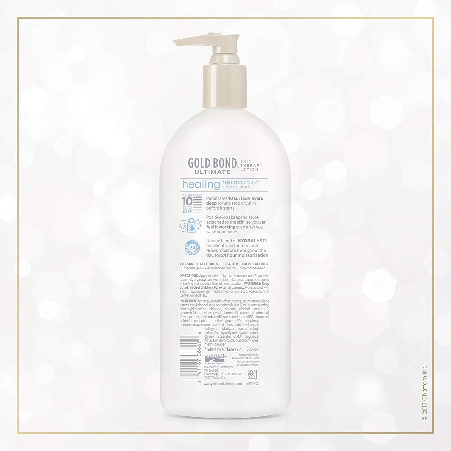 Gold Bond Ultimate Healing Skin Therapy Lotion with Aloe, Family Size, 20 Ounces: Beauty