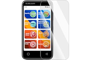 Screen Protector for Globluum SU3, SU5, SU7, SU9 MP3 Player, 9H Tempered Glass Screen Protector, HD Clear, Scratch Resistant,