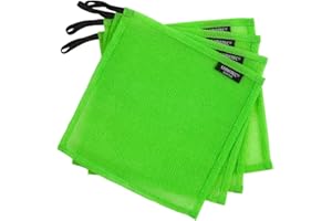 Lunatec Odor-Free Kitchen Dishcloths. A Scrubber and scouring pad for All Surfaces. (4-Pack)