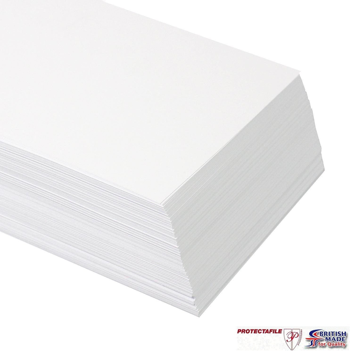 100 Sheets A2 250gsm White Card Premium Thick Printing Paper Suitable