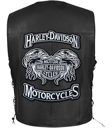 Chopper Cross Skull Racing Motorcycle Biker Large Back Patch XL