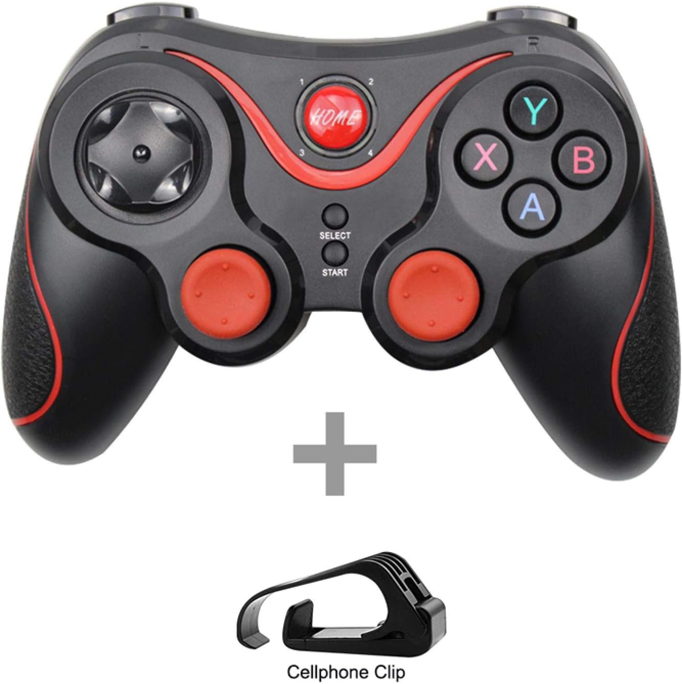 Support Bluetooth X3 Wireless Controller T3 Gamepad With Stand Holder