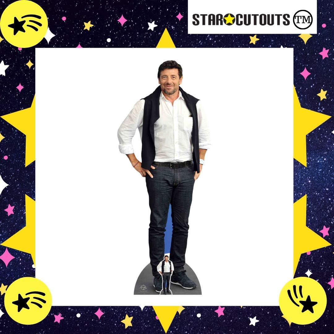 Star Cutouts CS921 Patrick Bruel (Casual) Lifesize Cardboard Cutout/Standee/Standup Perfect for Parties Fans - Image 5