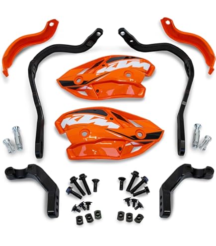 Amazon.com: NEW OEM KTM HANDGUARD L/R CPL. 60302179000EB : Automotive