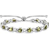 FANCIME Shine of Tears Birthstone Tennis bolo Bracelets Sterling Silver Tennis Bracelets Charm Fine Jewelry Birthday Gifts for Women Mom