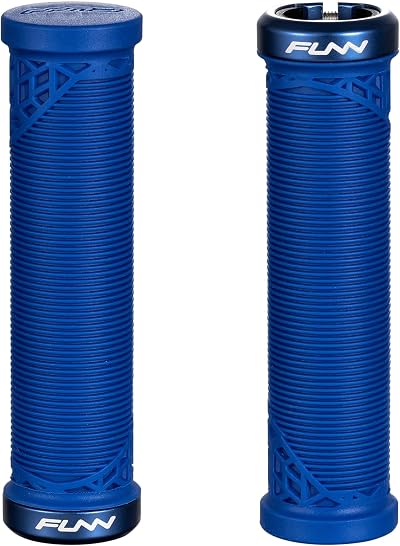 Funn Hilt JR Mountain Bike Grips 19mm Lock On Blue 115mm Youth