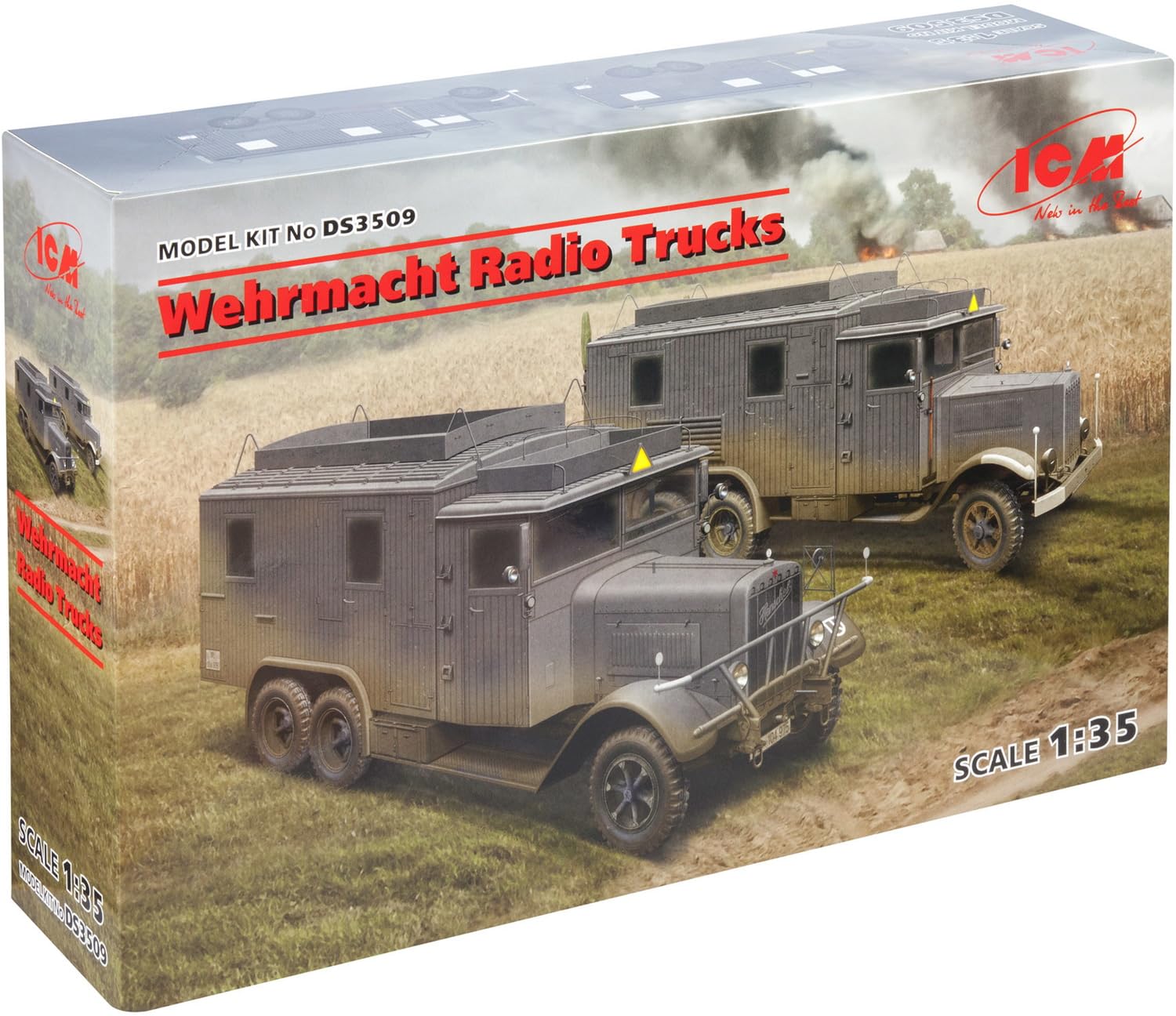 ICM Diorama 1:35 -Wehrmacht Radio Trucks