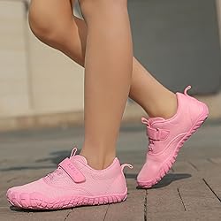 KUBUA Boys Girls Sneakers Kids Barefoot Shoes for