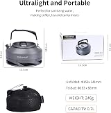 Fire-Maple FMC-XT1 Camping Tea Kettle 0.7L Hard Anodized Aluminum view 4