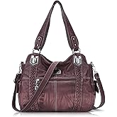 Angel Barcelo Purses for Women Soft PU Leather Shoulder Bag Crossbody Purse and Handbags
