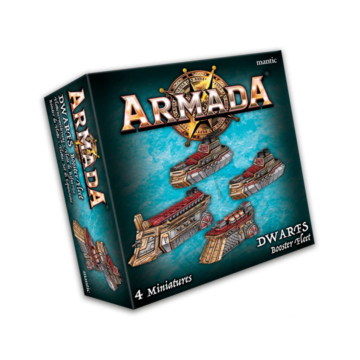 Mantic Games: Armada - Dwarf Booster Fleet, MGARD102