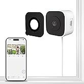 3MP 2K Window Camera, Indoor Camera for Home Security with Full-Color Night Vision, AI Human/Pet/Vehicle Detection, 24/7 Recording, 2-Way Audio, 5GHz & 2.4GHz WiFi Cloud/SD Storage, Alexa Compatible