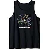 Overwatch 2 Dark Group Action Shot Tank Top