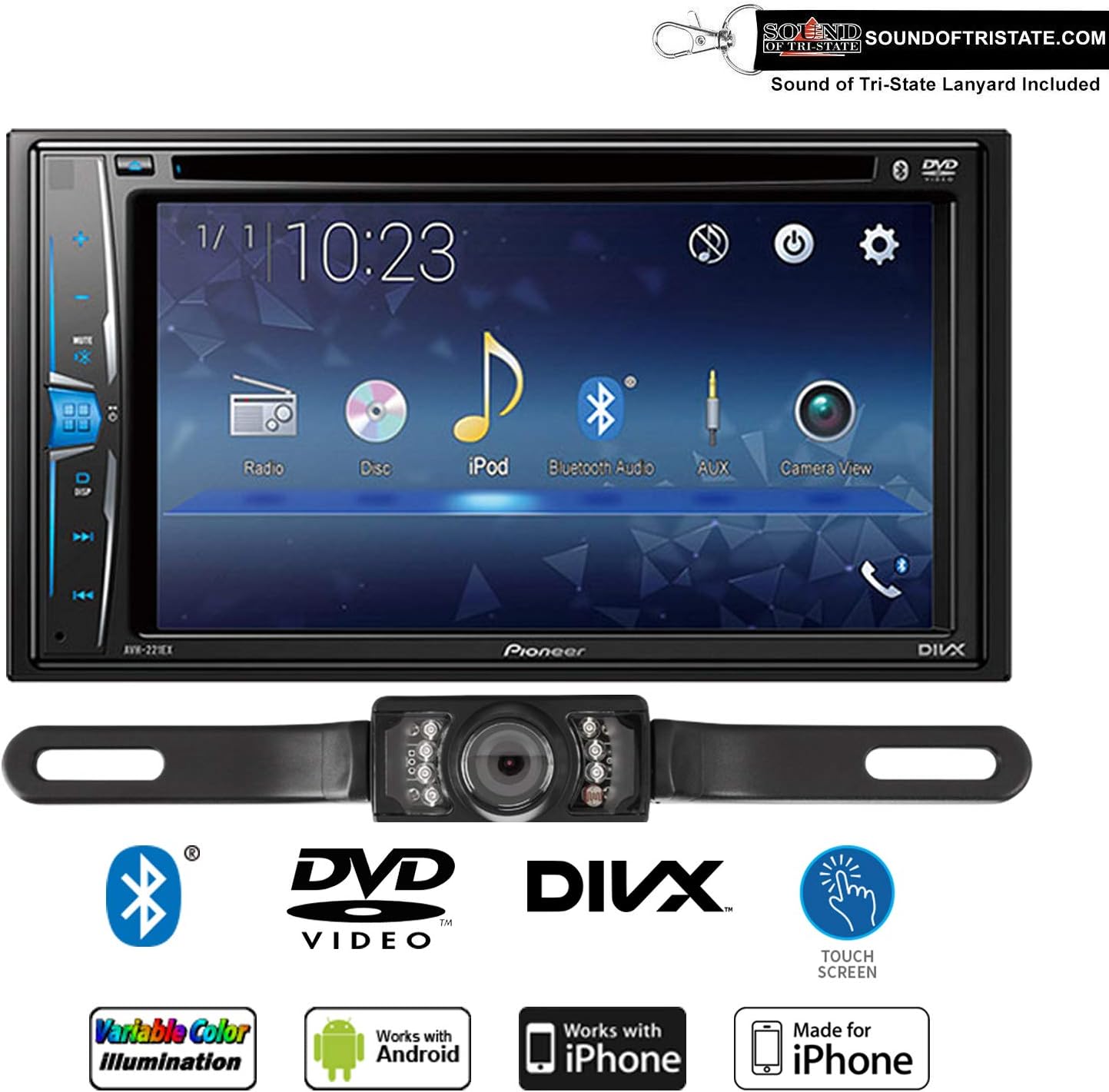 pioneer backup camera