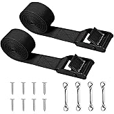 Cooler Tie Down Kit for YETI Coolers,Cooler Tie Downs Straps Secure Yeti and RTIC Coolers to Boat,Deck,Truck Bed,Trailer and Prevent from Slipping
