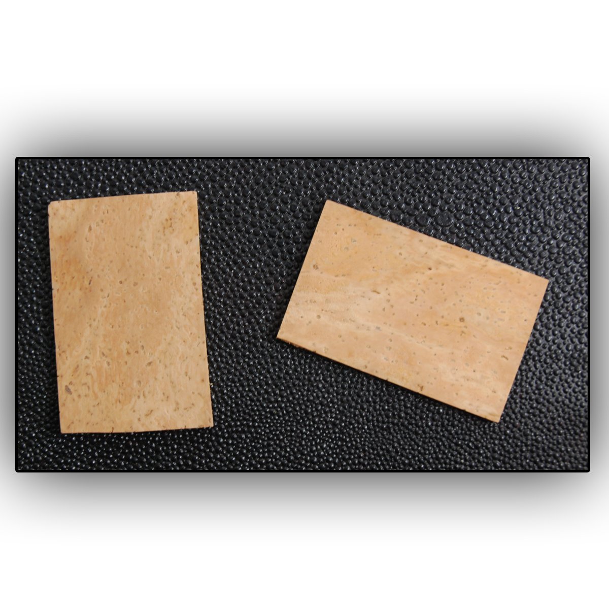Soundman Cork Plates 2.0 mm for Woodwind Instruments Saxophone/Clarinet Repair - Pack of 2