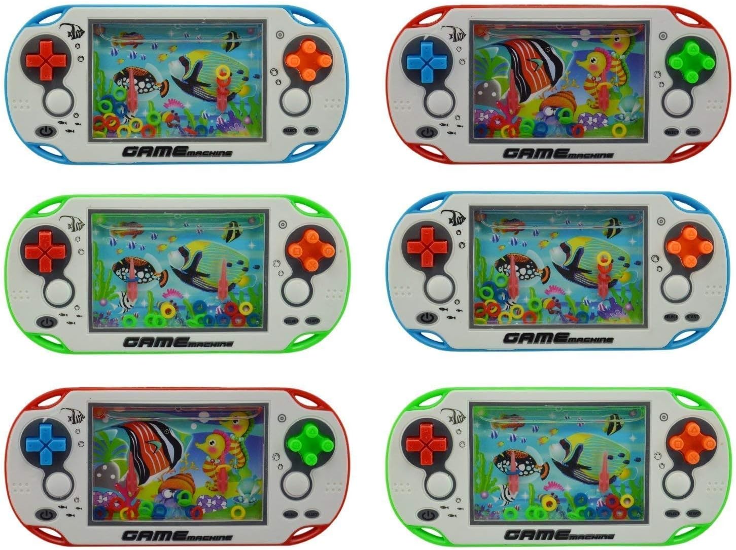 Gifts Collection Water Ring Kids Game (WaterGame_Console, Multicolour)-Pack of 2