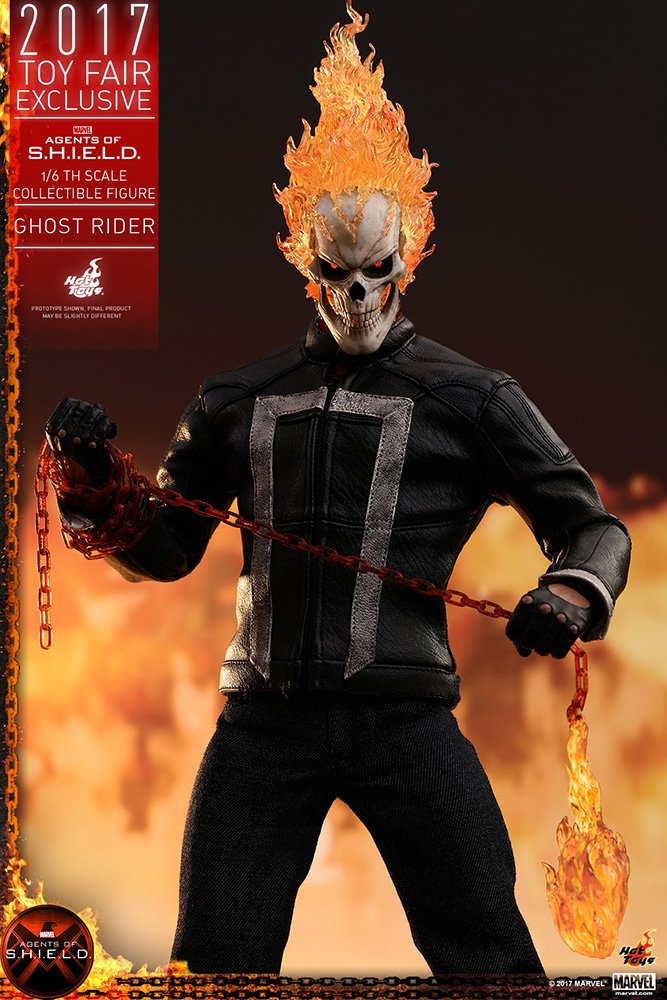 開封品　ホットトイズ  テレビ・マスターピース　ゴーストライダー ホットトイズ ムービー・マスターピース ゴーストライダー 1/6