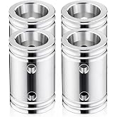 Tandefio 4 Pcs 82mm Truss Spacer for Truss Spigot | Single Tube for Stage Lighting Stands, Truss Clamps, Exhibition Stands (excluding Spigot, Pins &amp; R Clips)