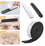 Guangcailun Hat Size Reducers Tape 21 Pieces Foam Padding Strips Black view 7