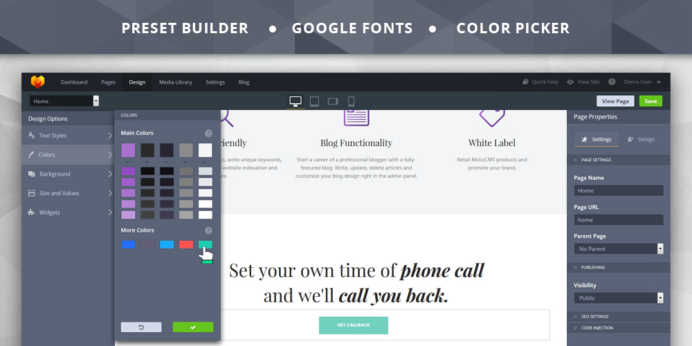 MotoCMS 3 - Professional Website Builder. 2500+ Ready-Made Website Designs. [Online Code] - Thumbnail 2