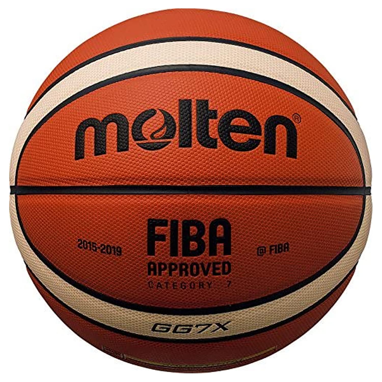 Molten Unisex's BGG Parallel Pebble Basketball-Tan, 7 cm, 7