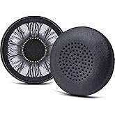 TRANSTEK Uproar Ear Pads - Replacement Ear Cushion Foam, Compatible with Uproar Wireless & Wired Headsets, Black, 2 Pack