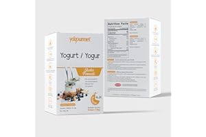 Yogourmet Freeze Dried Yogurt Starter, 1 ounce box (Pack of 3) (Packaging May Vary)
