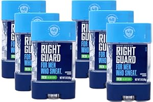Right Guard Sport Edition Antiperspirant & Deodorant Clear Gel, Fresh Scent, 3 oz (Pack of 6)
