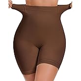 INNERSY Shapewear Tummy Control Slip Shorts for Women High Waisted Girdle Seamless Body Shaper for Under Dresses