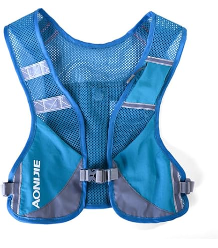 Gilet De Course LED Avec Poche à Eau 2L - Respirant, Réglable, Homme/Femme, Running Nocturne - 4